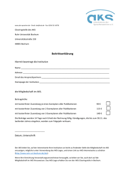Institutionelles Mitglied werden PDF herunterladen