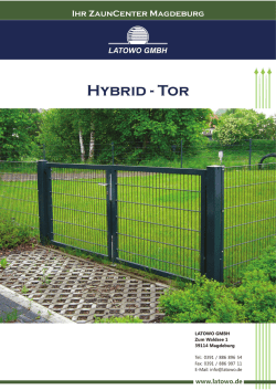 Hybrid - Tor - LATOWO GmbH