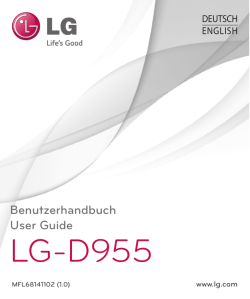 Bedienungsanleitung LG G Flex - Handy