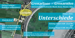 Grenzenlos treffen - Kunstzentrum Coldam