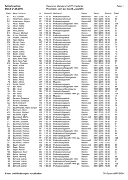 Deutsche Meisterschaft Vorderlader Pforzheim, vom 22. bis 24. Juli