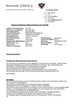 HL I 348 Beschreibung - Zoll