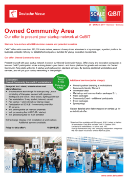 v FactSheet SCALE11 OwnedCommunityArea