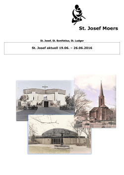 19.06.-26.06. - St. Josef Moers