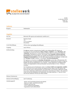 PDF - Stellenwerk Düsseldorf