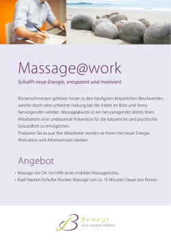 Massage@work - 3