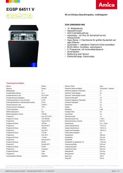EGSP 64511 V - Amica International GmbH