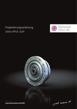 Projektierungsanleitung Units HFUC-2UH