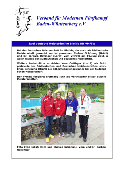 Biathle-DM 2016 in Aalen - Verband für Modernen Fünfkampf BW