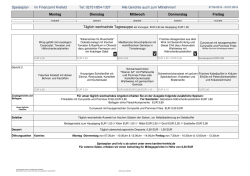 Speiseplan KW 26 - Kantine Finanzamt Krefeld