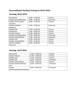 Liste - Skiclub Hausen am Albis