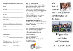 Flyer - Katholisches Evangelisationswerk Regensburg
