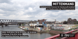 MITTENMANG | Städtebauliche Visionen für Hamburg