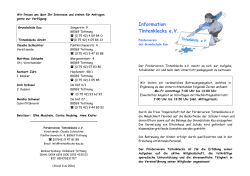 Infoblatt Tintenklecks - Tintenklecks