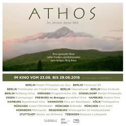 Startkinos Alle Termine - www.Athos