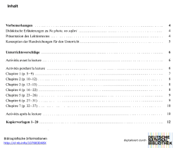 Inhaltsverzeichnis