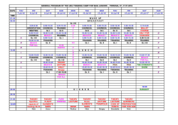 DATE THU FRI SAT SUN MON TUE WED THU FRI SAT SUN 7