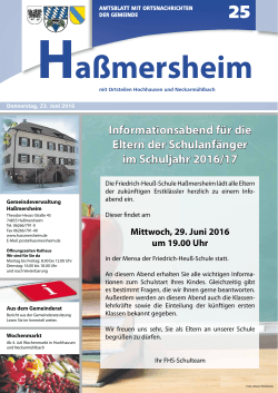 Haßmersheim - Lokalmatador