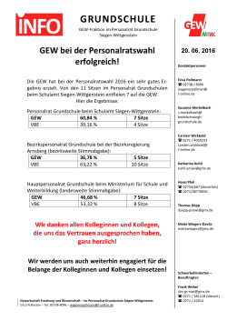 grundschule - GEW Siegen