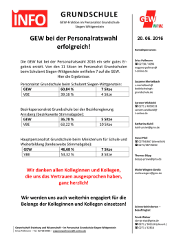 grundschule - GEW Siegen