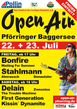 Plakat 2016 - Open-Air