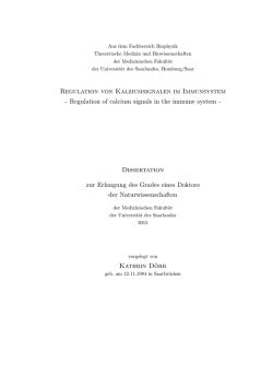 Dokument 1 - SciDok - Universit&auml;t des Saarlandes