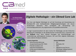 Digitale Pathologie – ein CBmed Core Lab