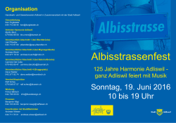 Albisstrassenfest