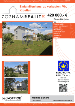 Druck - Immobilien der Slowakei