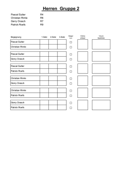 Herren Gruppe 2