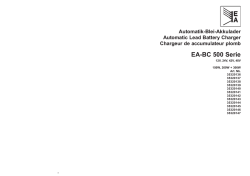 EA-BC 500 Serie
