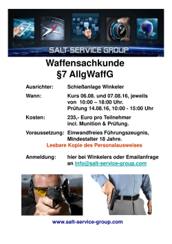 SALT WaffSachKunde 201608