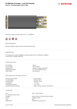 FH Module Concept &ndash; Low Fire Hazard