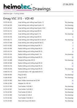Emag VSC 315 - VDI 40 - heimatec Precision Tools