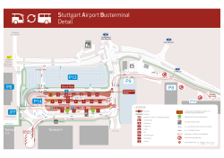 Standortkarte - Stuttgart Airport Busterminal
