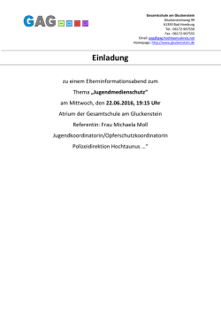 Einladung