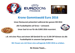 Krone Gommiswald Euro 2016