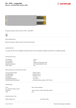 FH &ndash; PVC &ndash; supported