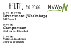 Divestment (Workshop) Campustour