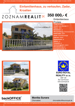 Druck - Immobilien der Slowakei