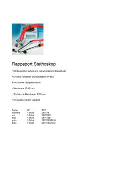 Rappaport Stethoskop