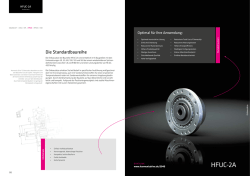 HFUC-2A - Harmonic Drive AG