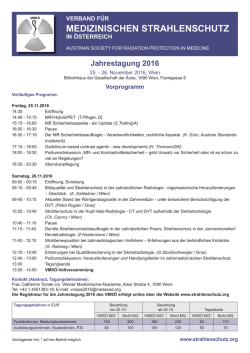 Vorprogramm