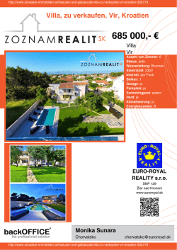 Druck - Immobilien der Slowakei