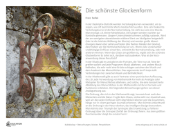 Die schönste Glockenform
