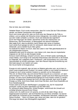 Hier ist Uriel, das Licht Gottes