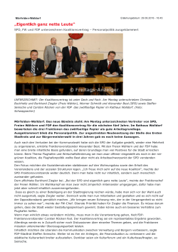 Eigentlich ganz nette Leute - Freie W&auml;hler M&ouml;rfelden