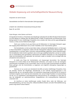 Jaime Caruana - Bank for International Settlements