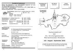 im PDF Format. - Evangelische Kirchengemeinde Marienm&uuml;nster