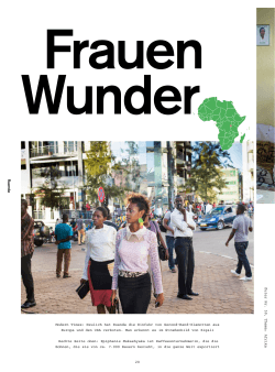 Ruanda Modern Times: Neulich hat Ruanda die Einfuhr